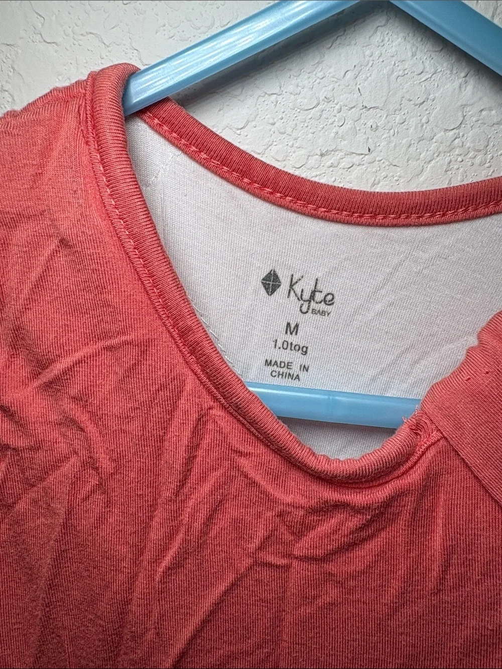 Kyte BABY Coral Peach Sleeveless Sleep Sack